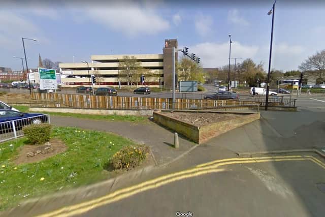 The man was with a friend walking from Upper Bath Street, towards an underpass to Greyfriars, when they were approached by two men at some point between 10.20pm and 10.30pm.