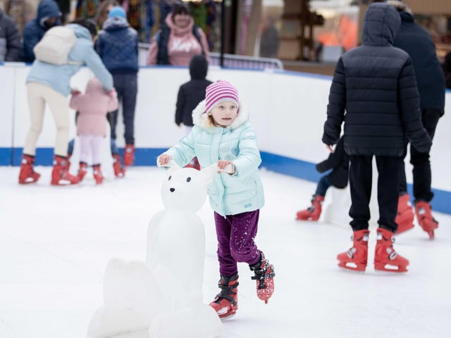 Families enjoyed ice skating, curling and more on Saturday January 18, 2025.