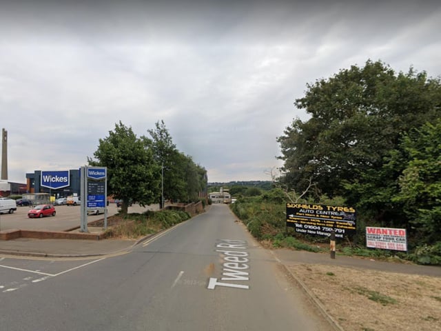 A total of 14 burglaries were reported as taking place in or near Tweed Road in April 2023.