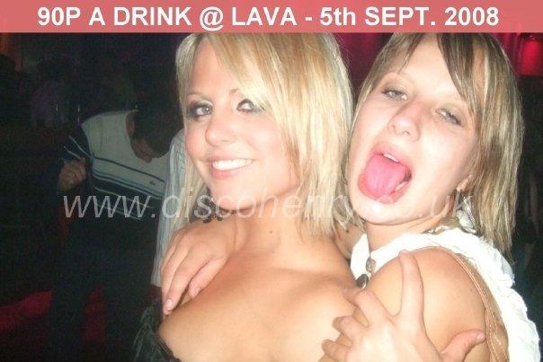 Nostalgic pictures from a '90p a drink' night out in town