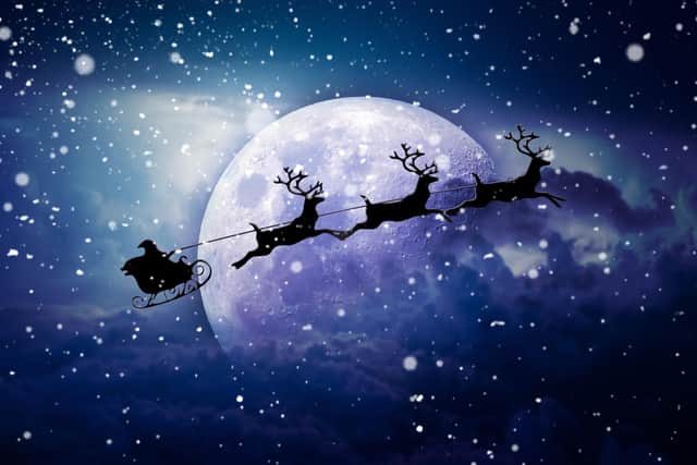 The Santa Squad are out touring to raise money for the MK Food Bank