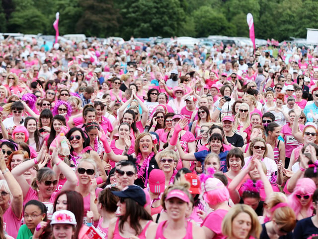 2014 - 5k Race for Life at Abington Park, Northampton.