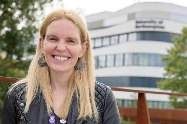 Professor Anne-Marie Kilday at Waterside campus.