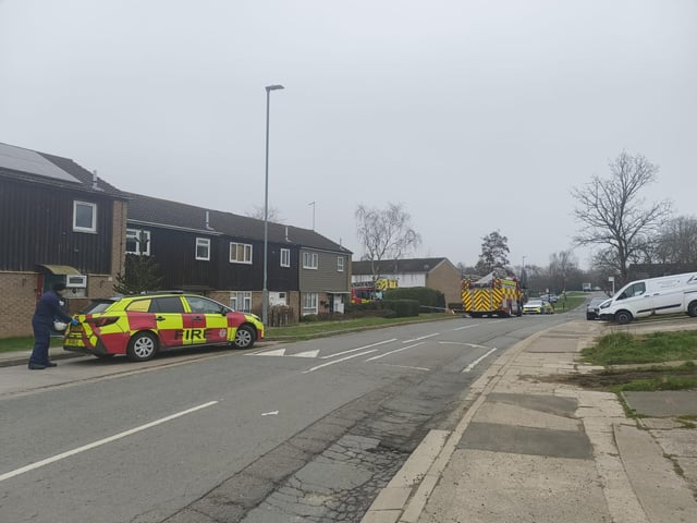 Firefighters were called to a fire, which started in a bedroom, at around 6am on Wednesday March 4.