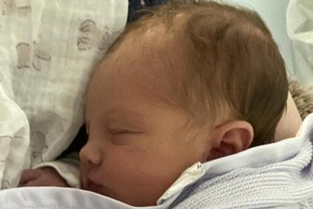 Ava Lydia born at 12.28pm on October 16 at Northampton General Hospital, weighing 8lbs 2oz.