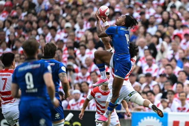 Malik Faissal made his Italy debut against Japan