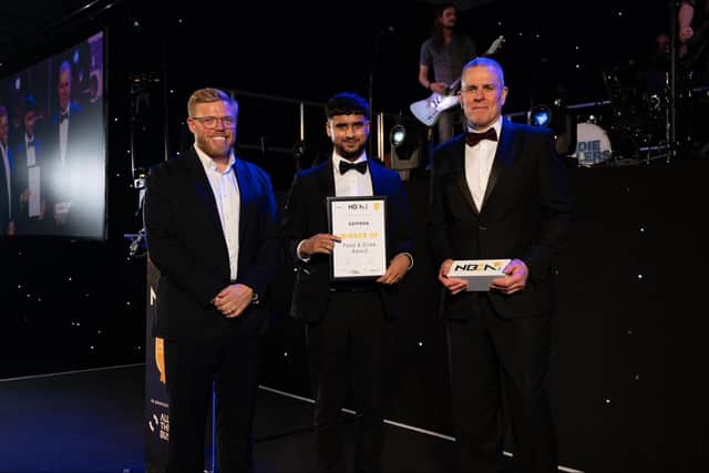 Nahim Islam at the Northamptonshire Business Excellence Awards
