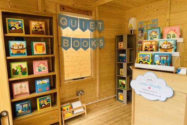 Little Cloudy, founded during the pandemic, offers montessori learning and sensory fabric books for children to enjoy during quiet time – as well as handmade gifts for the little ones in your life.