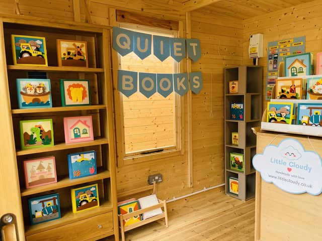 Little Cloudy, founded during the pandemic, offers montessori learning and sensory fabric books for children to enjoy during quiet time – as well as handmade gifts for the little ones in your life.