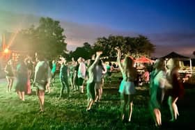Dancing away the night
