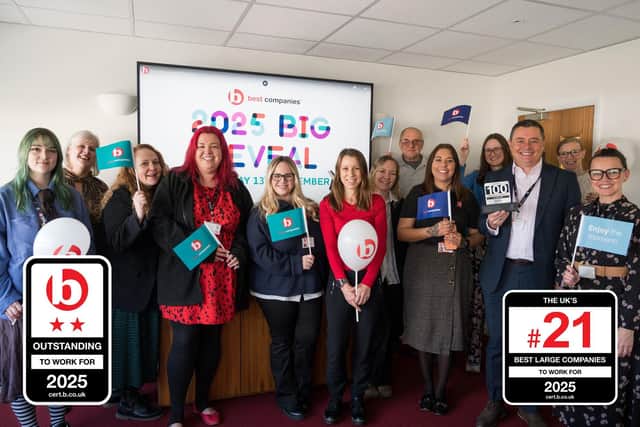 Salvation Army Trading Co x Best Companies - Best Large Company UK - group photo