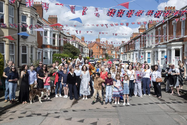 The Holly Road street party to mark King Charles III's Coronation on Sunday, May 7, 2023.