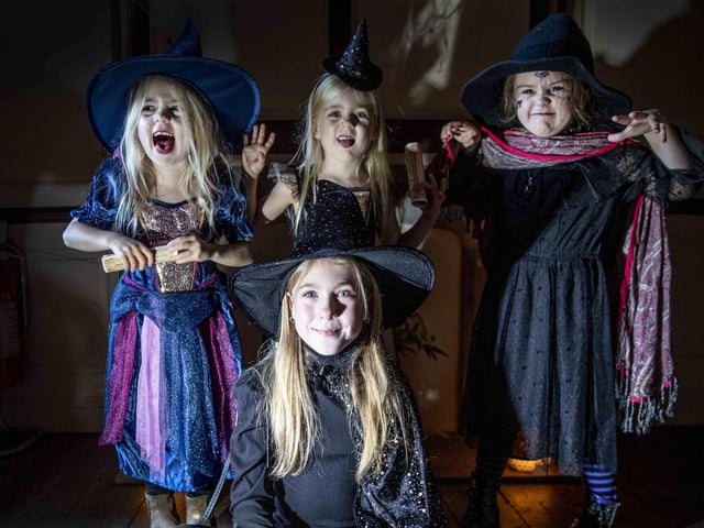 The abbey hosted a Witches' Spooktacular on Saturday (October 28) and will host the same event on Tuesday (October 31).