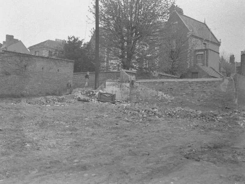 Adelaide Terrace demolition site, May 2, 1967