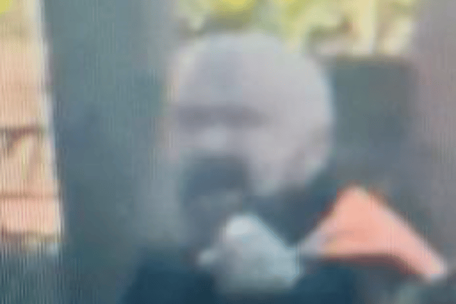 Police want to speak to the man in the image.