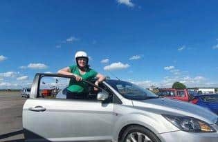 Deborah at Snetterton