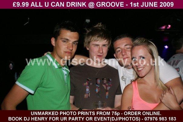 Nostalgic pictures from a night out on the town 15 years ago