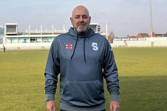 Darren Lehmann is settling into his role at a chilly County Ground (Picture: NCCC)