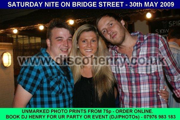 Nostalgic pictures from a night out at down Bridge Street 14 years ago