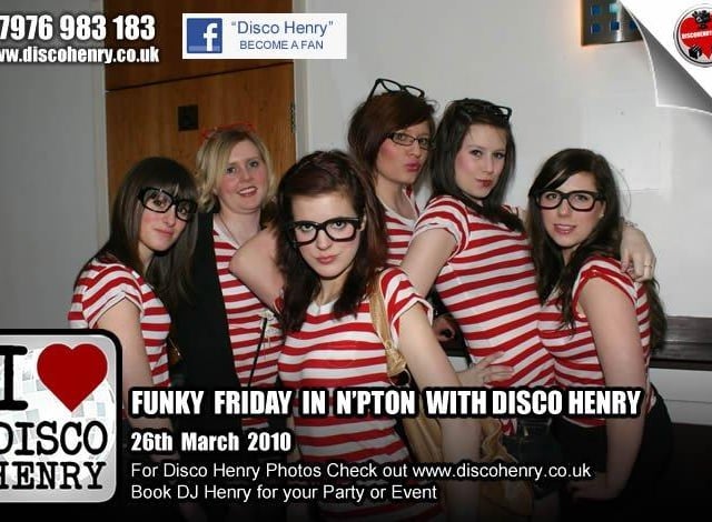 Nostalgic pictures from a night out on the town