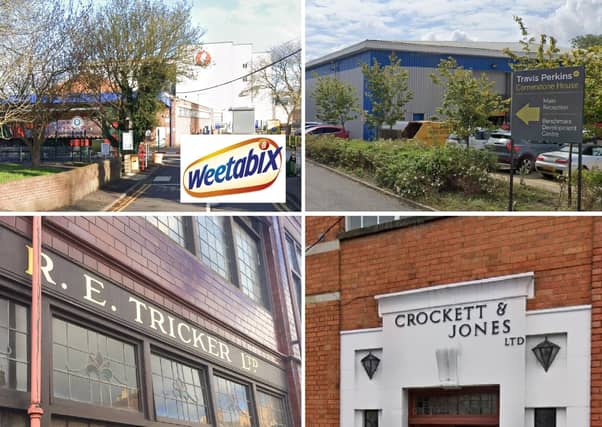 Do you recognise these famous brands in Northamptonshire?