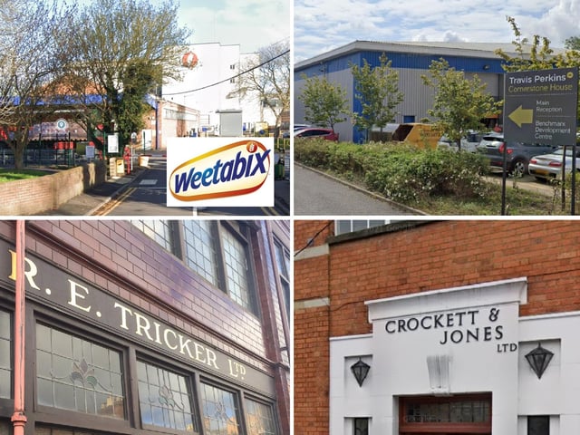 Do you recognise these famous brands in Northamptonshire?