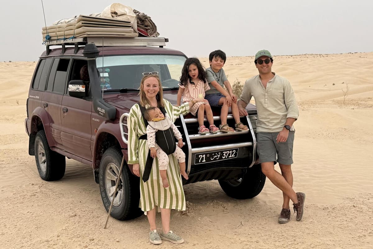 Familie aus Northamptonshire bricht Extremurlaub in der Sahara ab ...