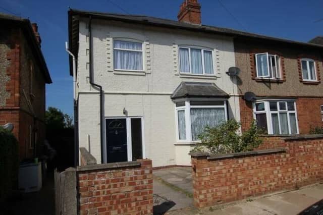 The house is just off the Harborough Road in Kingsthorpe (pictures via rightmove)
