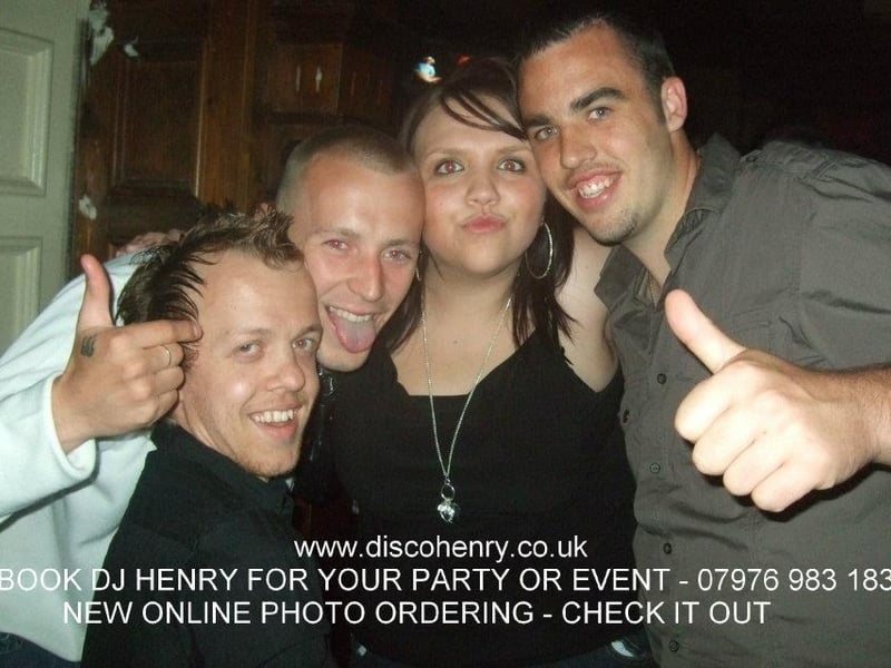 Nostalgic pictures from a night out on the town 15 years ago