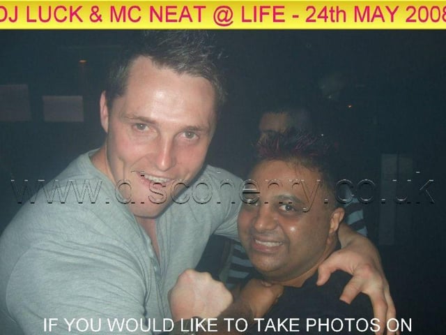 Nostalgic pictures from a DJ Luck gig in Northampton