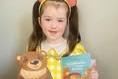 Poppy, aged five, as Goldilocks.