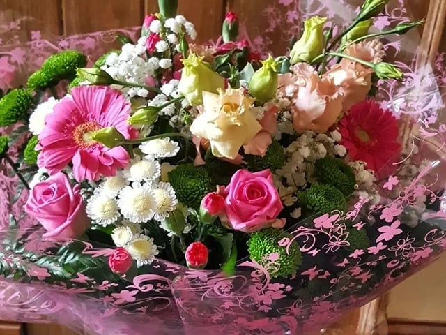 38 Bushland Road, Northampton NN3 2NP. Pick a Lily is rated five out of five stars on Google. One reviewer said: "Incredibly efficient and professional throughout. Delivered them straight to my wife’s work place. Would recommend and use again. Thanks Caroline!"