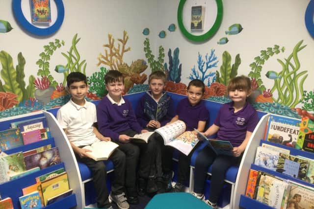 Pupils at Danesholme Junior Academy