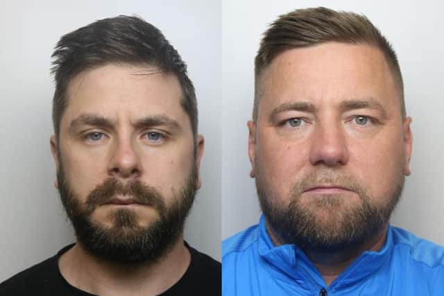 Gavin Burnett, aged 40, and John Haley, aged 42, were both sentenced at Northampton Crown Court on Tuesday, November 22.