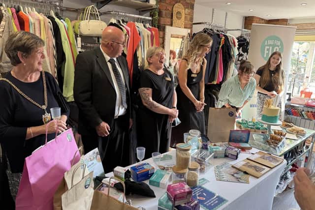 A Bag for Flo offers free monthly period bags containing pads, tampons or a mixed selection to people in need, and these are distributed through schools, food banks and community partners.