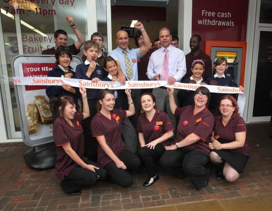 The opening of Sainsbury's in Wellingborough Road in 2009