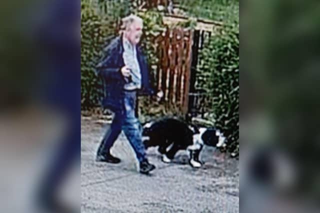 Police would like to speak to the man in the image.