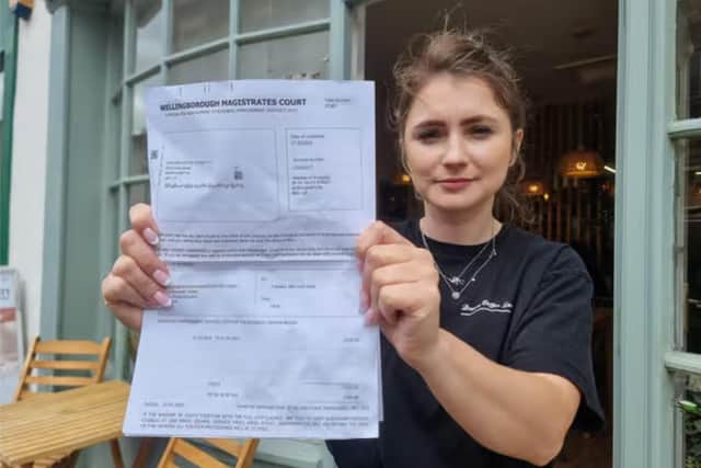 Mariola was summoned to court last month after not paying the Northampton BID levy charge