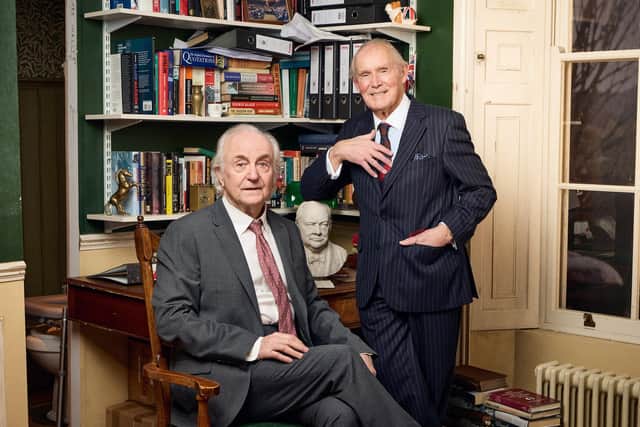 Simon Rouse and Clive Francis star in I'm Sorry Prime Minister