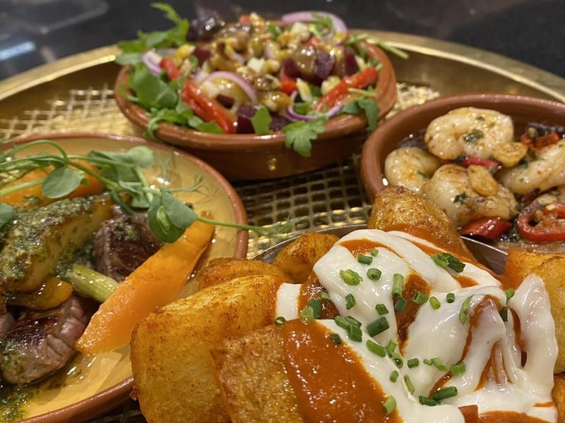 Serving tapas and paella all homemade by amazing chefs. Rated: 4.6 (431 reviews)