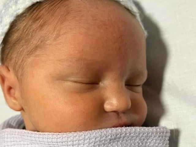 Silas-Journey born on May 11, at 12.45pm at Northampton General Hospital, weighing 6lbs 14oz.