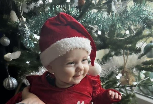 Five-month-old Saoirse.