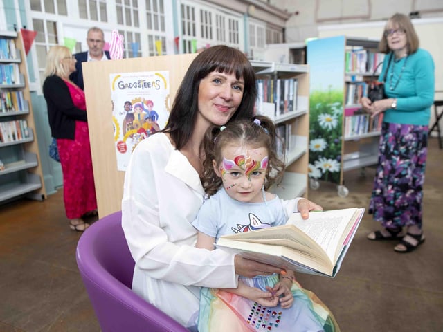 The library held an official opening event on Saturday (July 30).