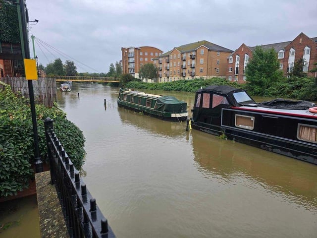 River Nene flooding.