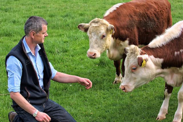 Dr Johnny Wake received a Community Farming Hero award