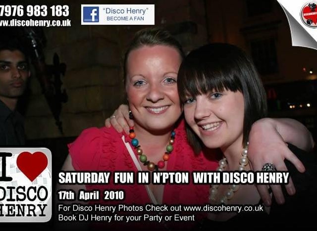 Nostalgic pictures from a night out at NB's