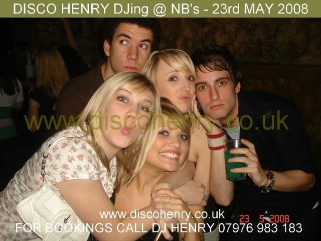 Nostalgic pictures from a Friday night out at NB's