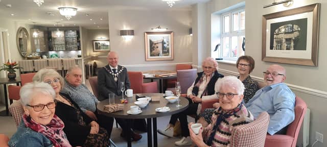 This special event was attended by Towcester Mayor Cllr Damian Reynolds who mingled with Owners and visitors