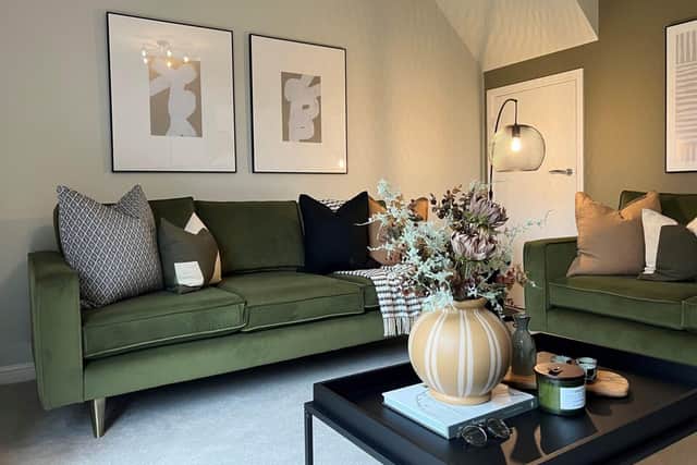 Lounge area in a Platform Home Ownership property.