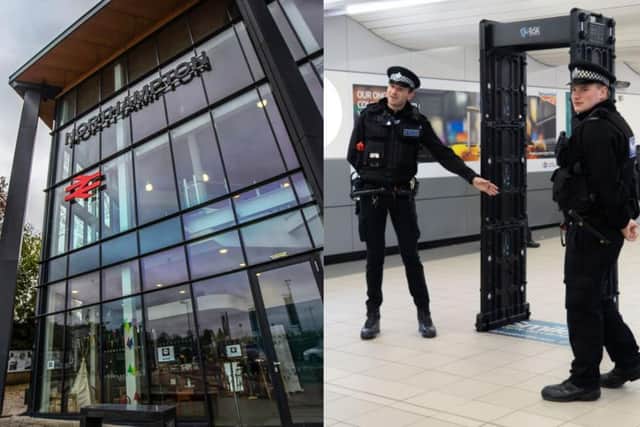 The police operation took place at both Northampton and Milton Keynes Railway Stations.